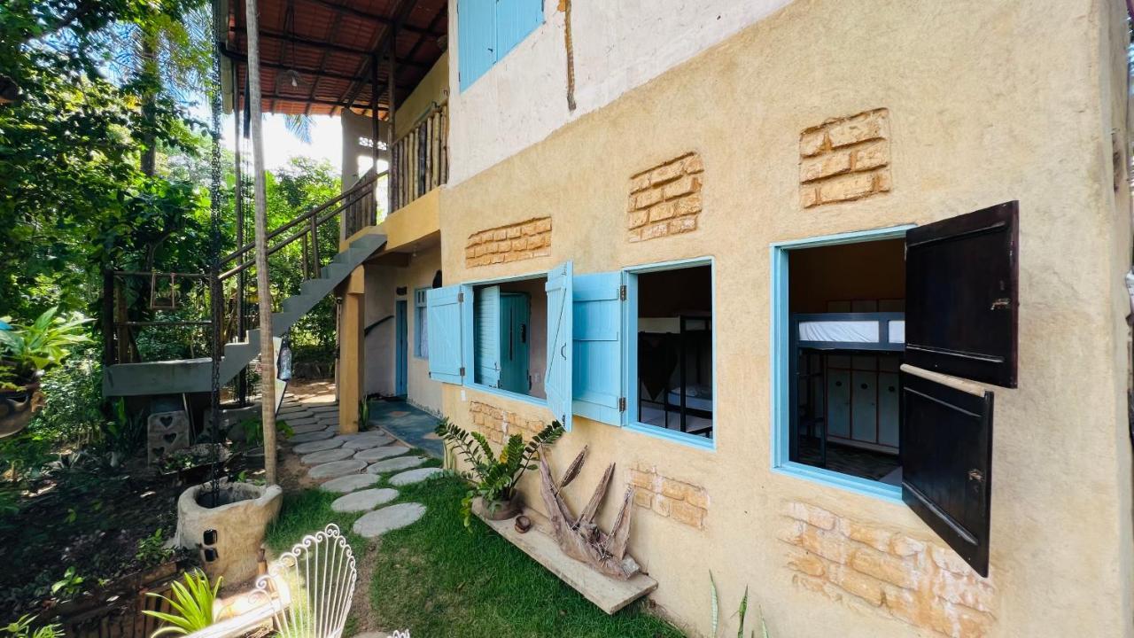 Eco Hostel Bosque Di Barro Velha Boipeba Exterior foto