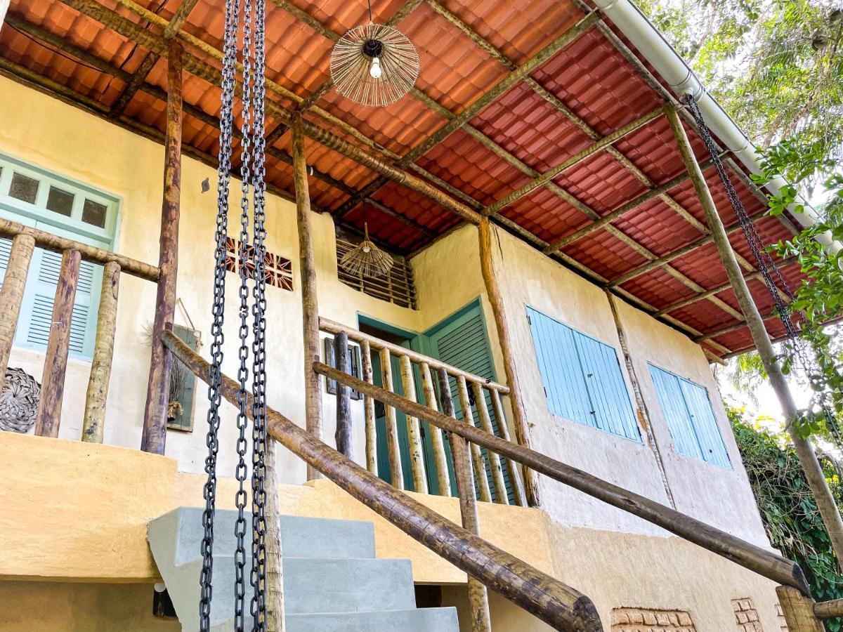 Eco Hostel Bosque Di Barro Velha Boipeba Exterior foto