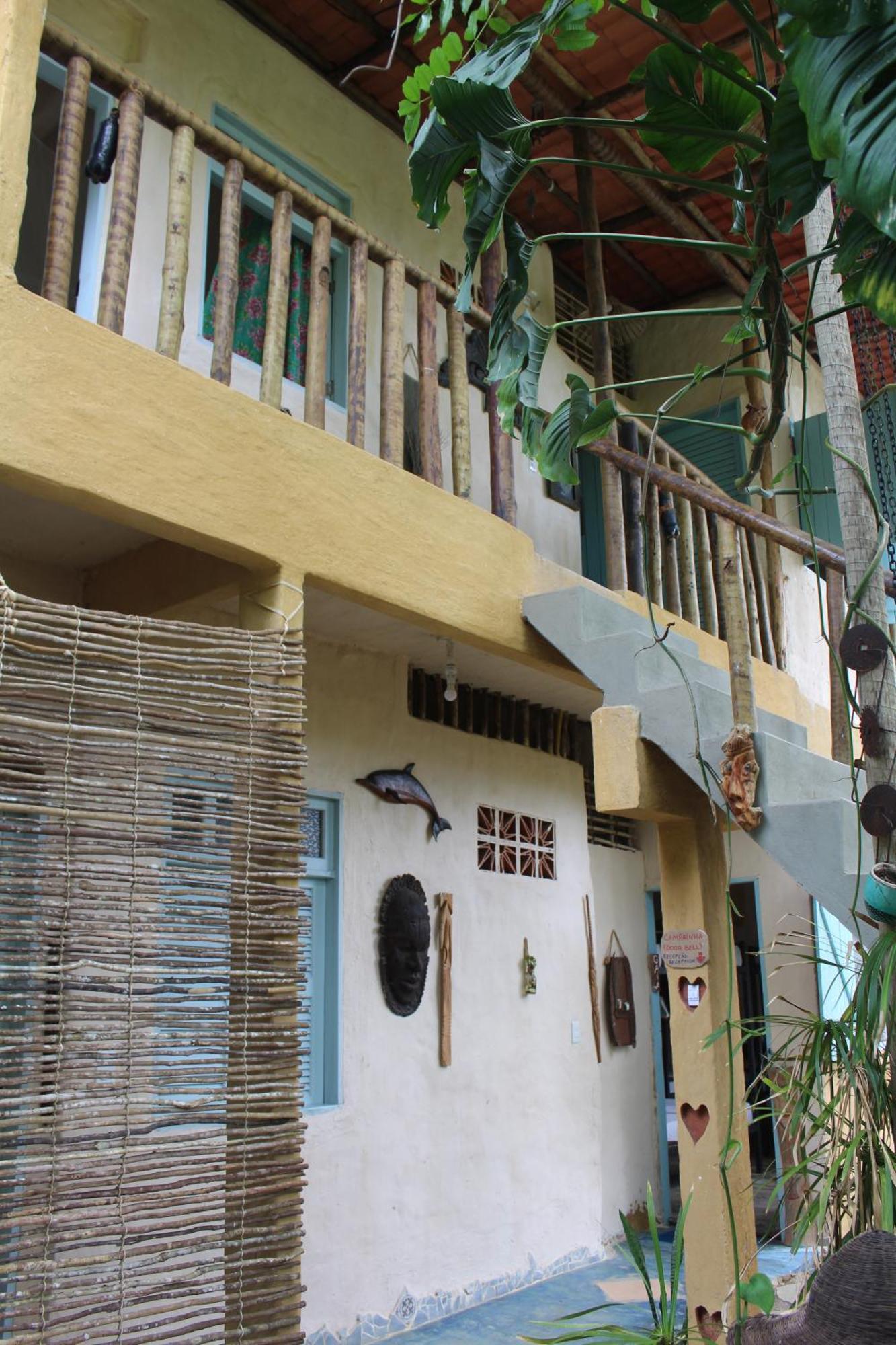 Eco Hostel Bosque Di Barro Velha Boipeba Exterior foto